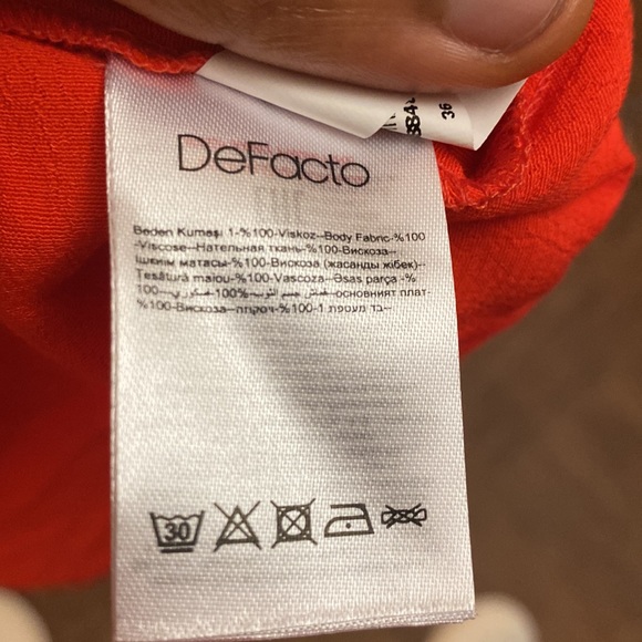 Orange cut dress - Picture 6 of 6